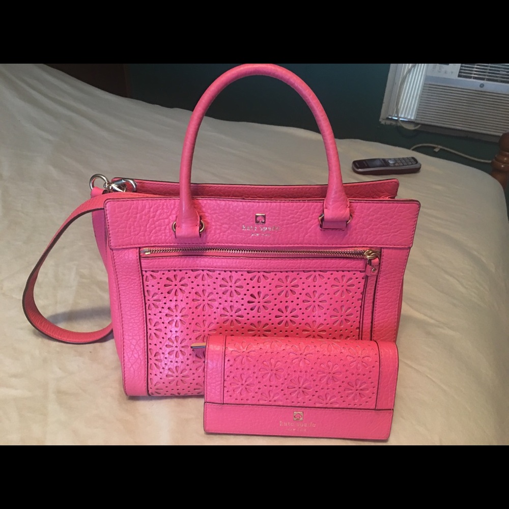 Kate spade purse and matching wallet